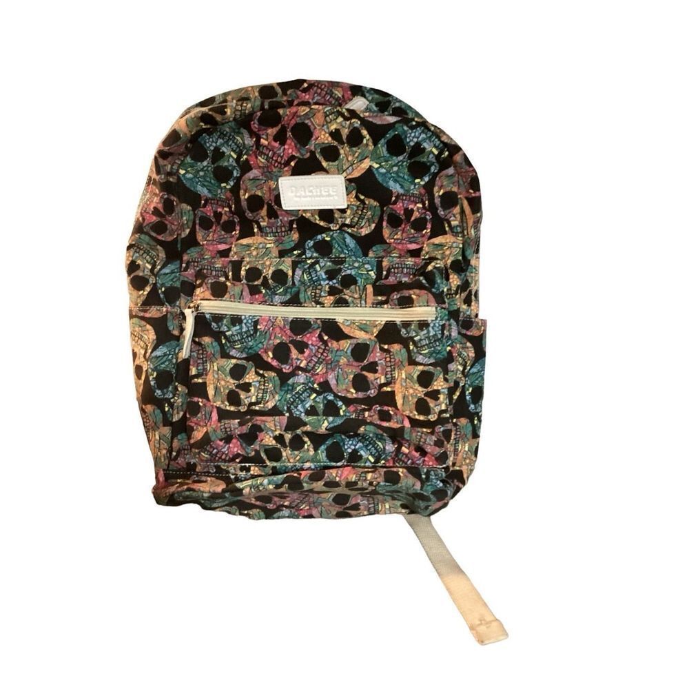 DACHEE Skull Book Bag with Laptop Pocket